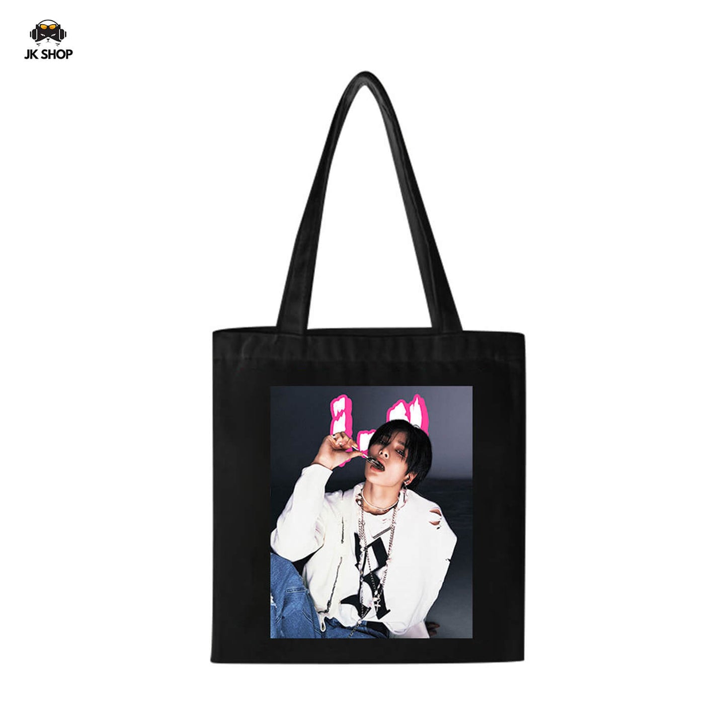 StrayKids RockStar Pics Totebag
