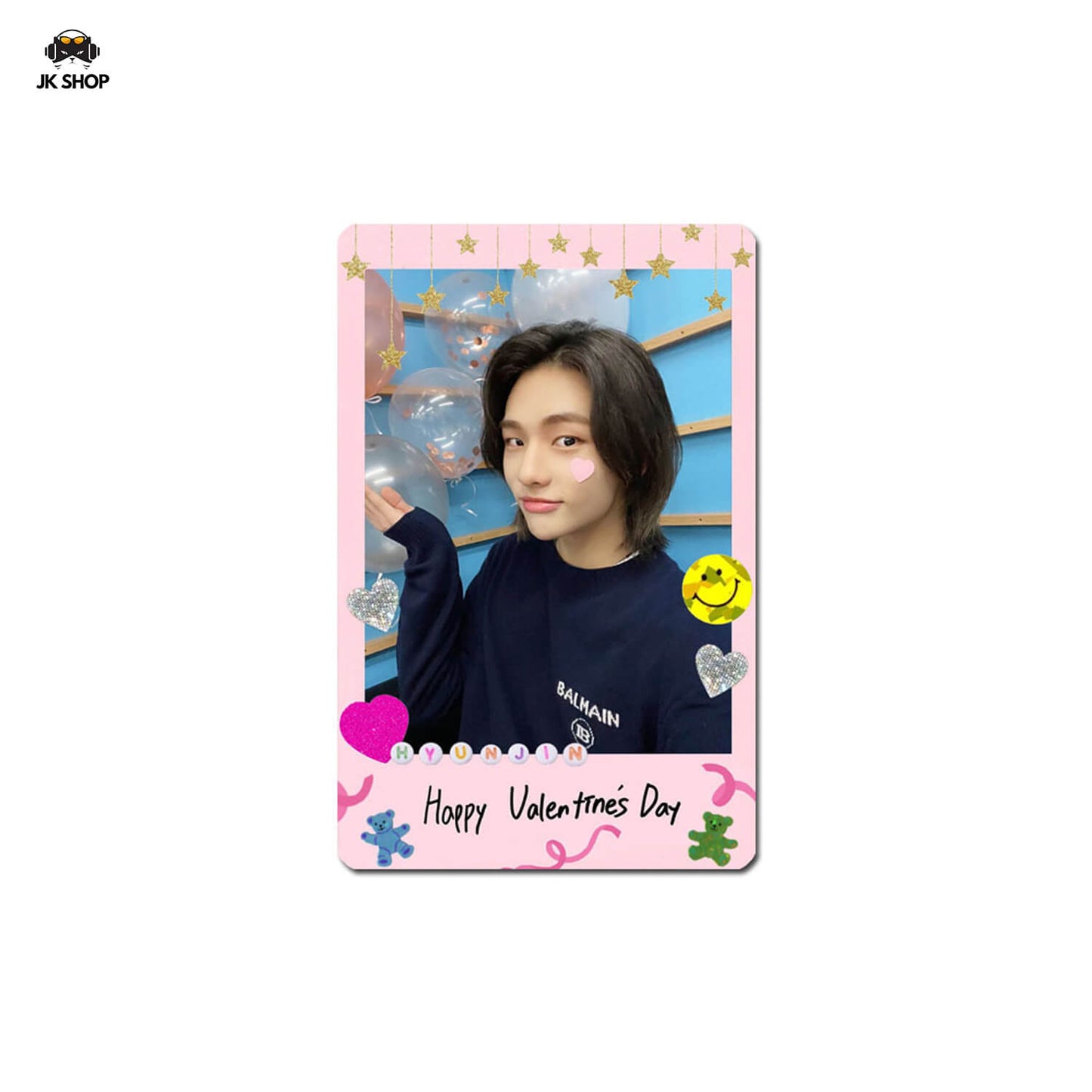 StrayKids Pink Polaroid Card