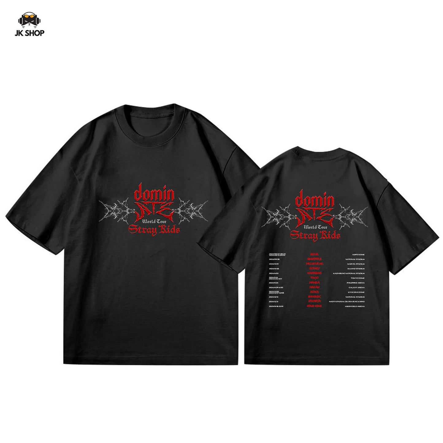 StrayKids dominATE Tour Pure Cotton T-Shirt