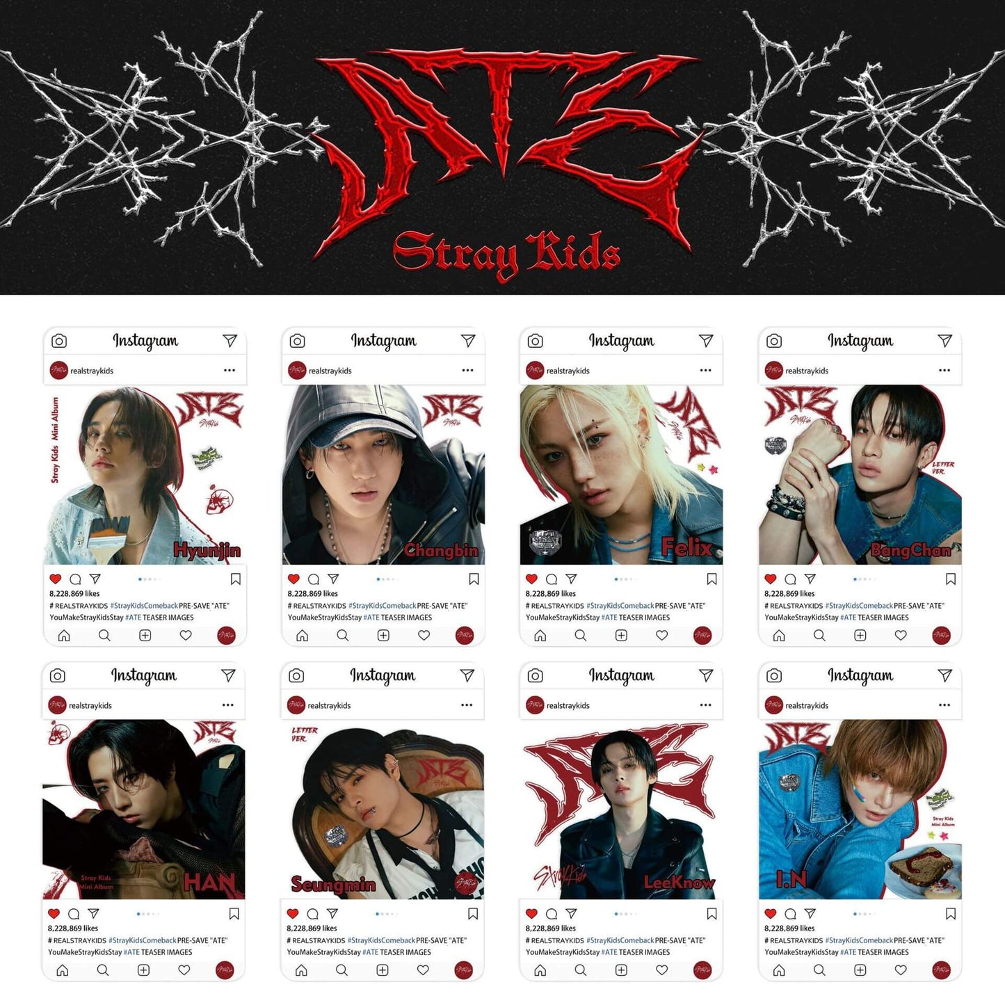 StrayKids ATE Collection(12 New Arrivals)