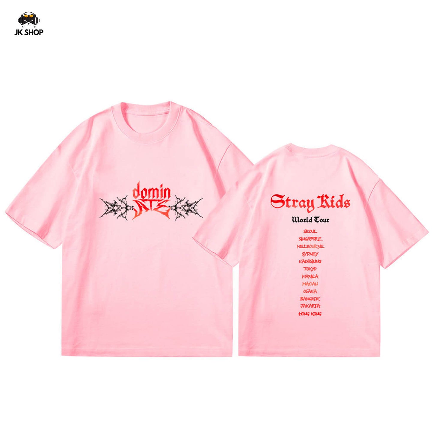 StrayKids dominATE Pure Cotton T-Shirt Collection