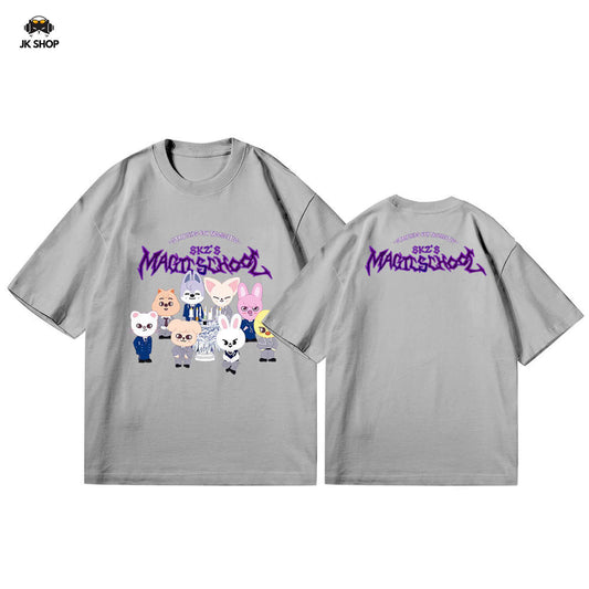 StrayKids MagicSchool Pure Cotton T-Shirt