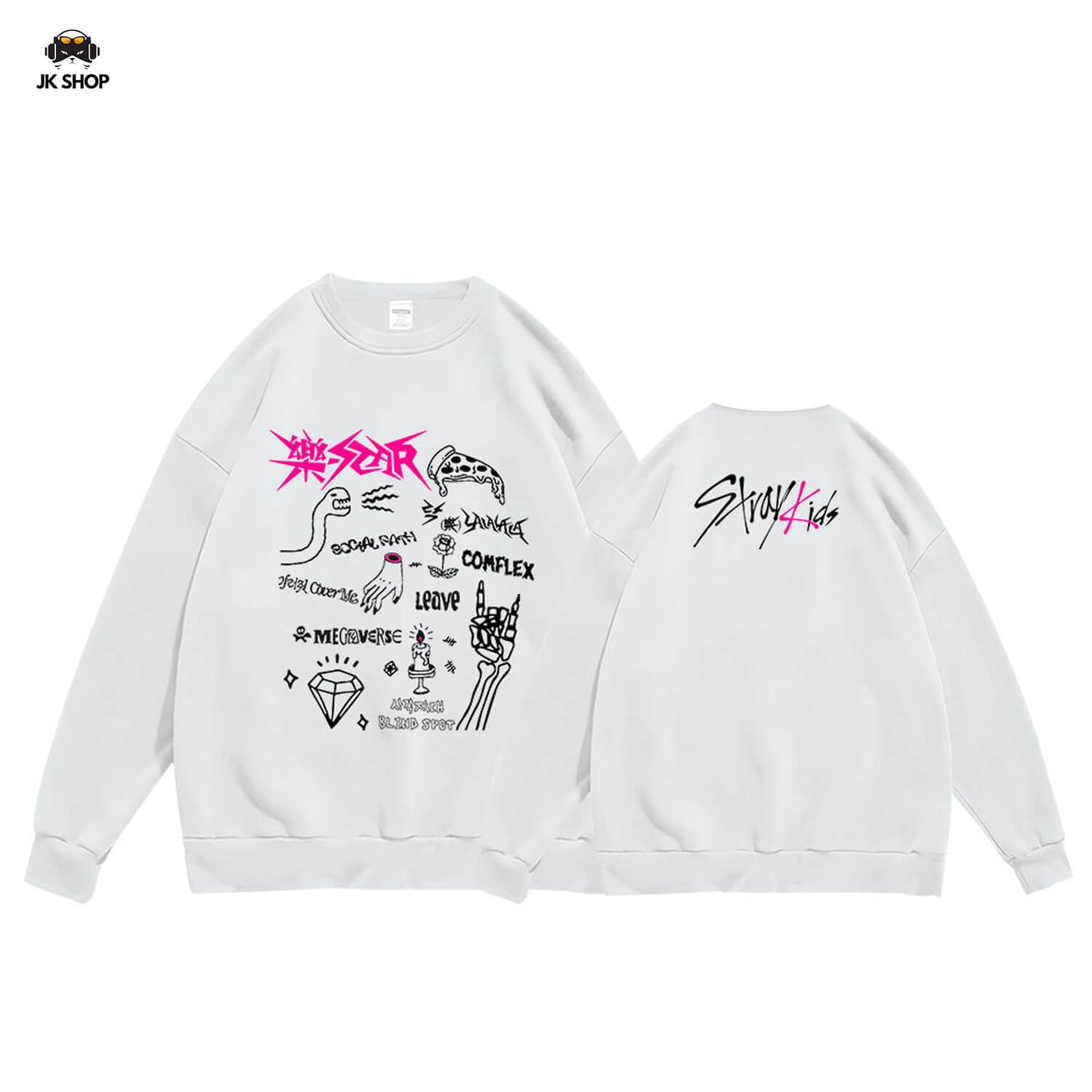 StrayKids RockStar Booklet Hoodless Hoodie Collection
