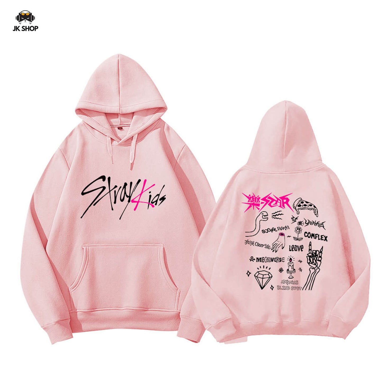 StrayKids RockStar Booklet Hoodie