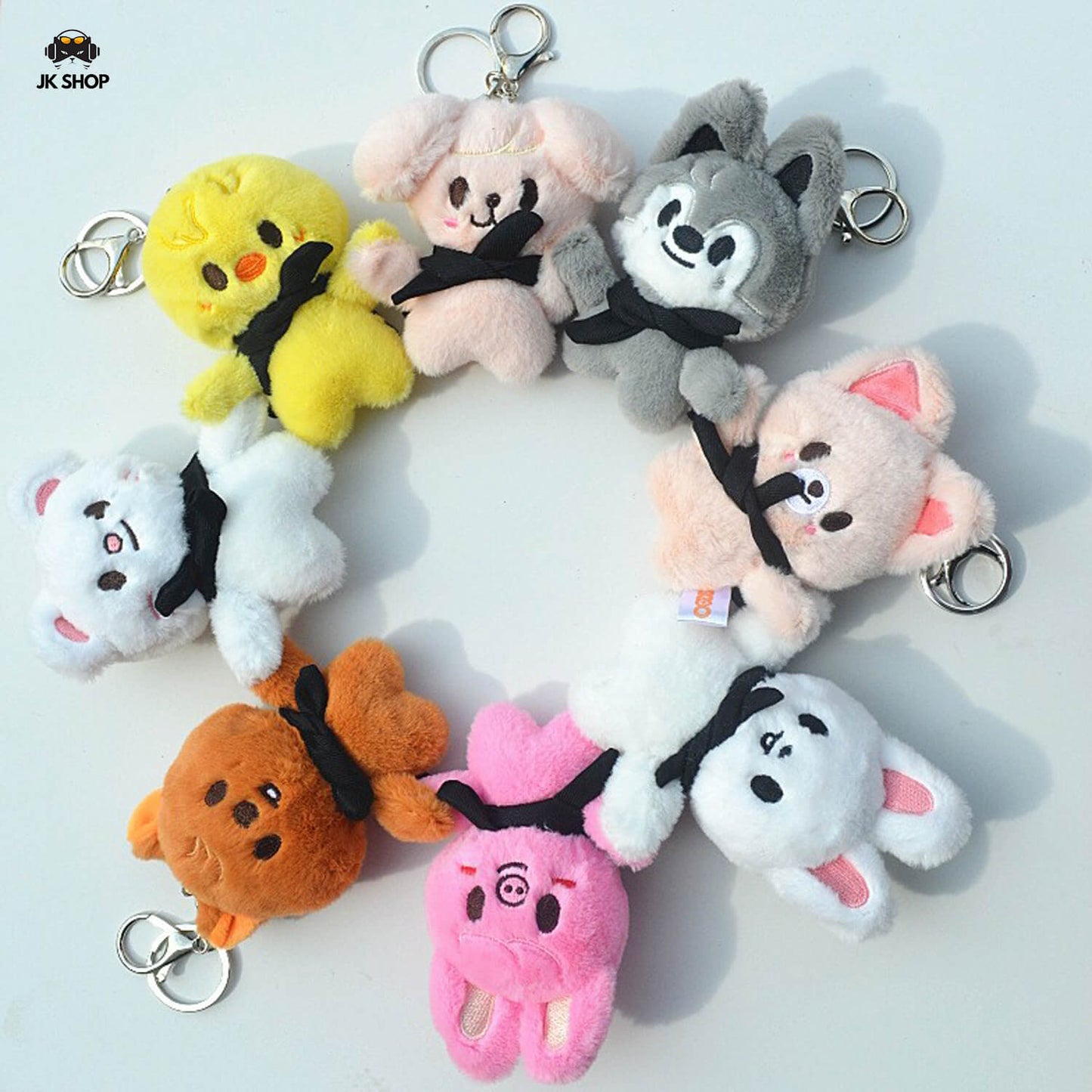 SK Magnetic Plushies Keychain
