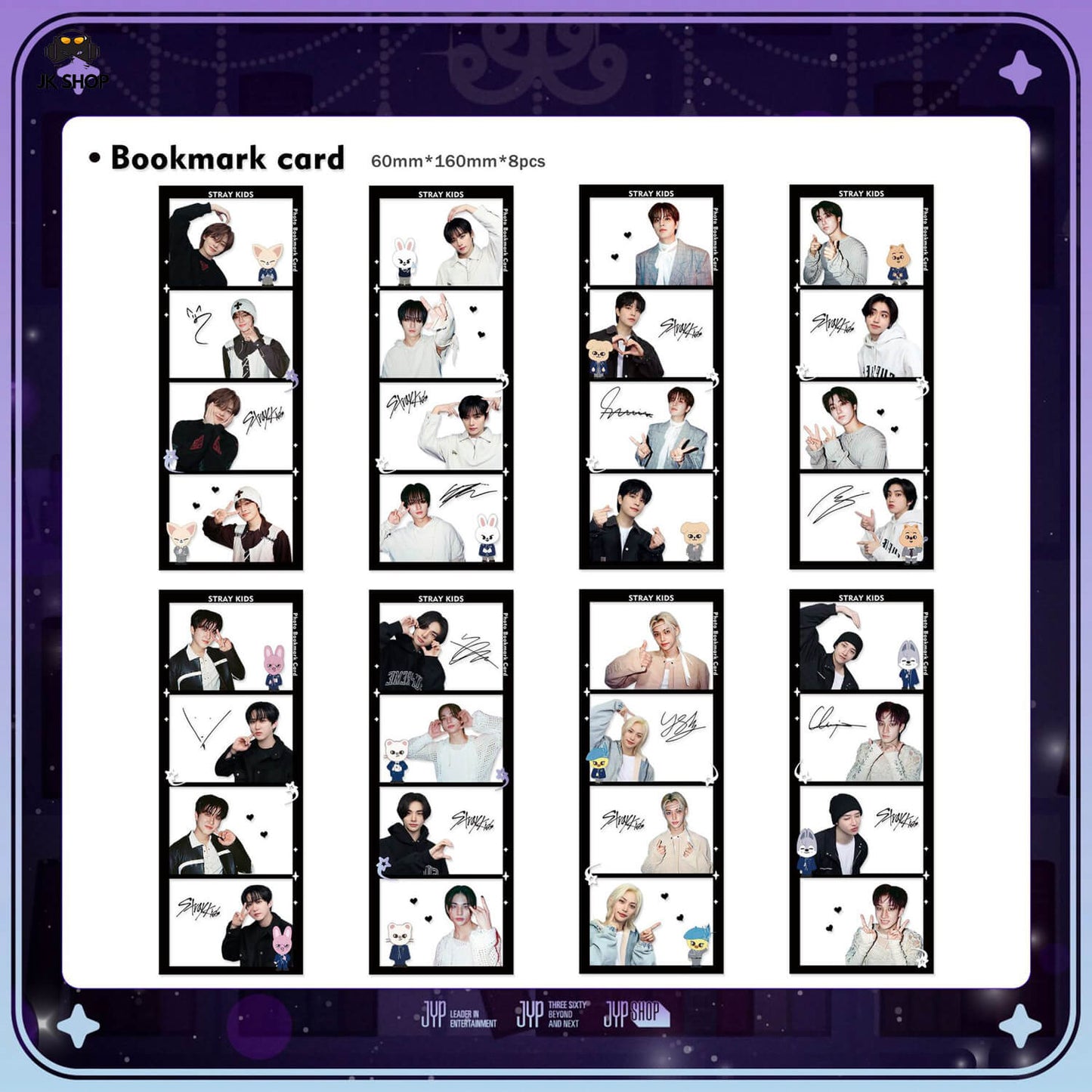 Straykids Transparent instagram Card Collection<New KARMA Collection!>