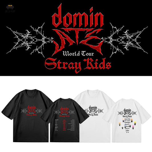 StrayKids dominATE Tour Pure Cotton T-Shirt