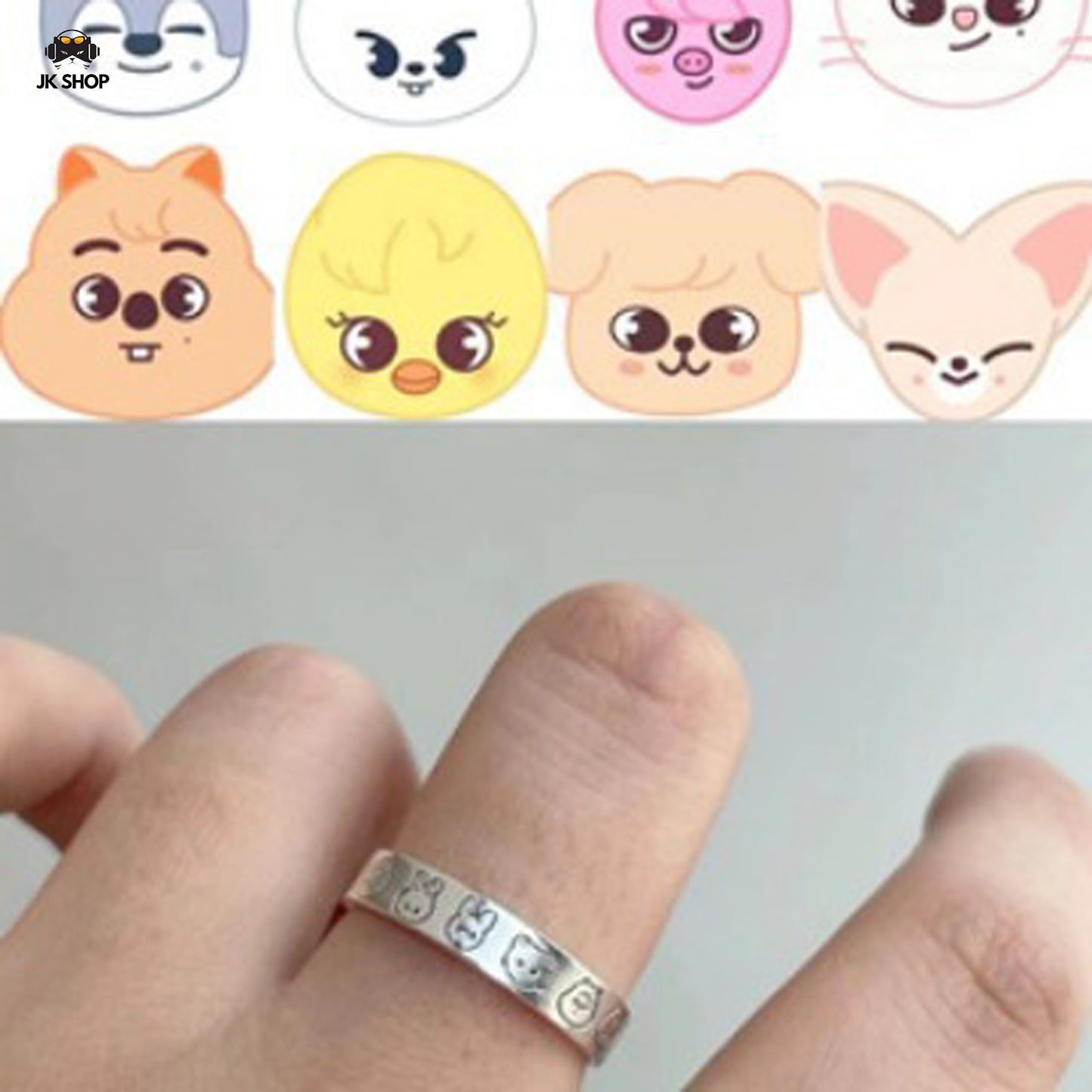 SKzoo OT8 inspired Ring