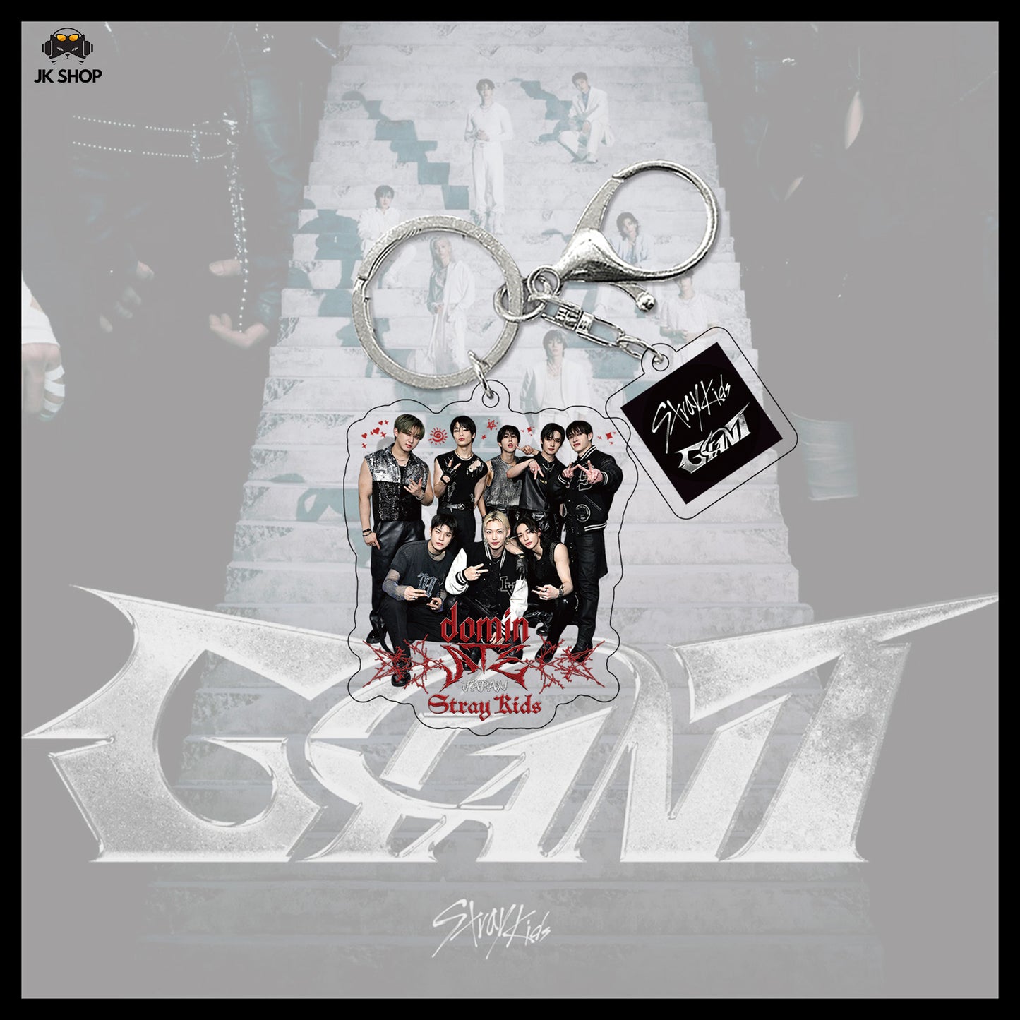 SK GIANT Acrylic Keychain