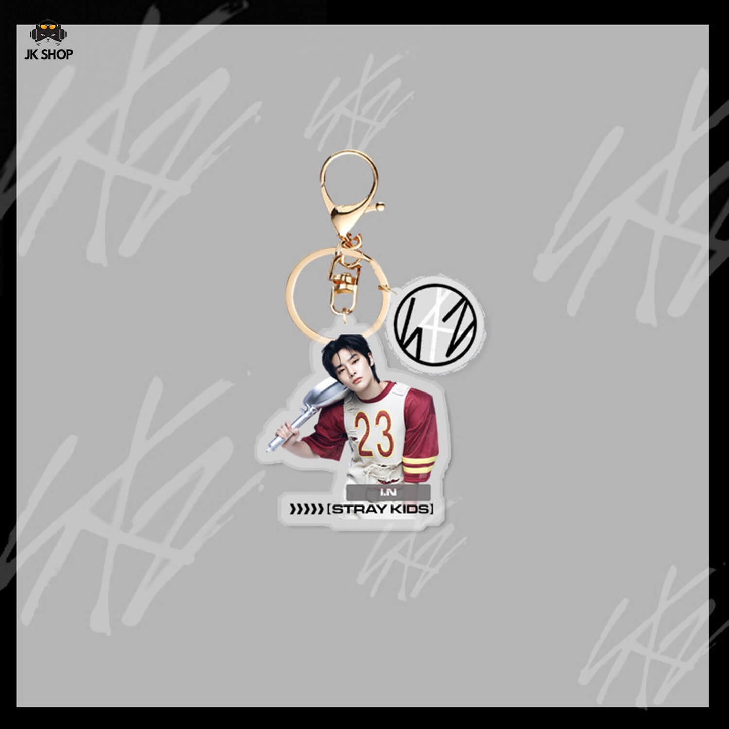 SK Social Path Acrylic Keychain