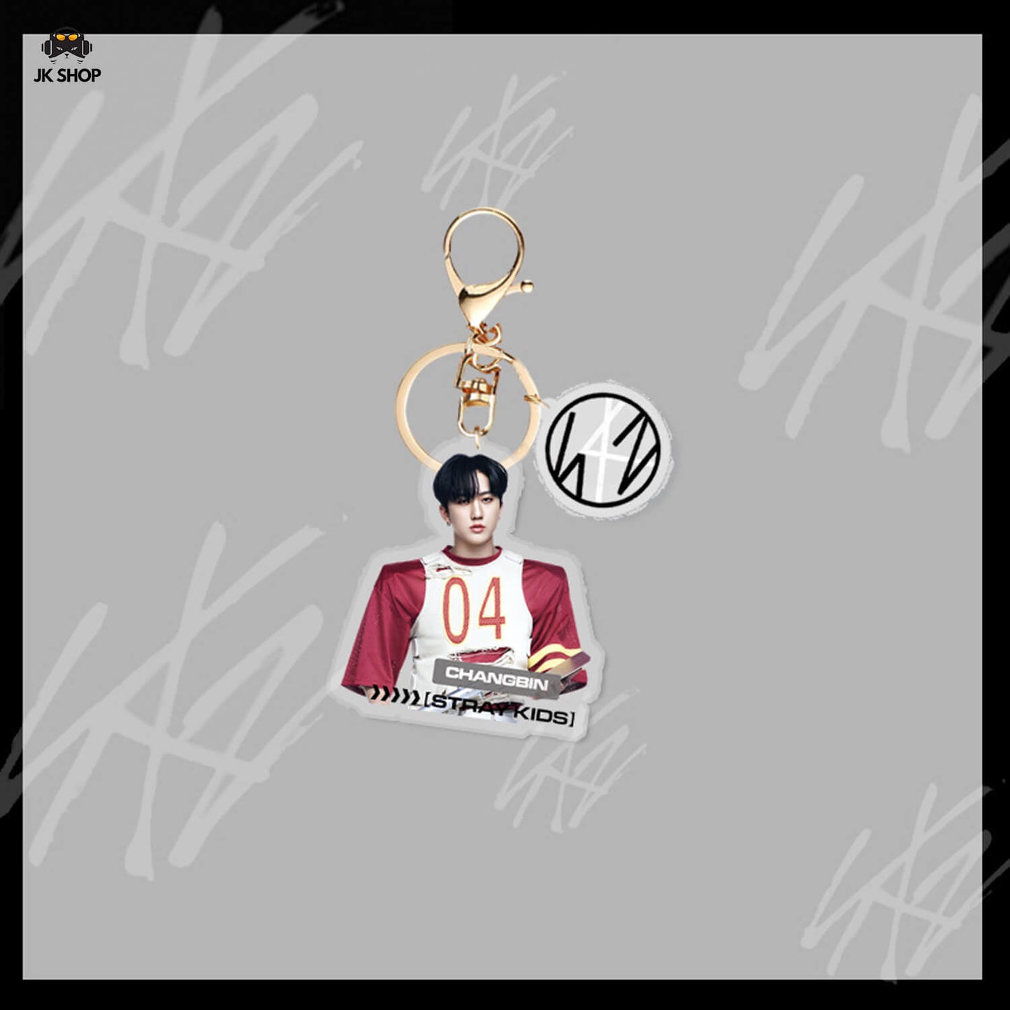 SK Social Path Acrylic Keychain
