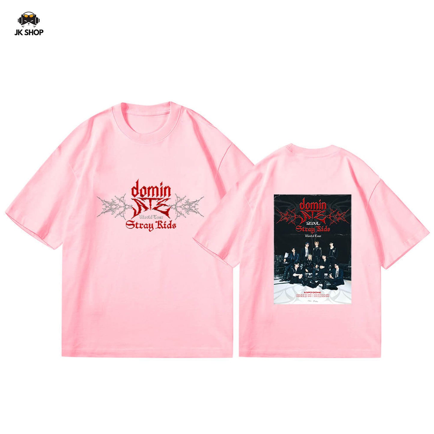 StrayKids dominATE Tour Pure Cotton T-Shirt