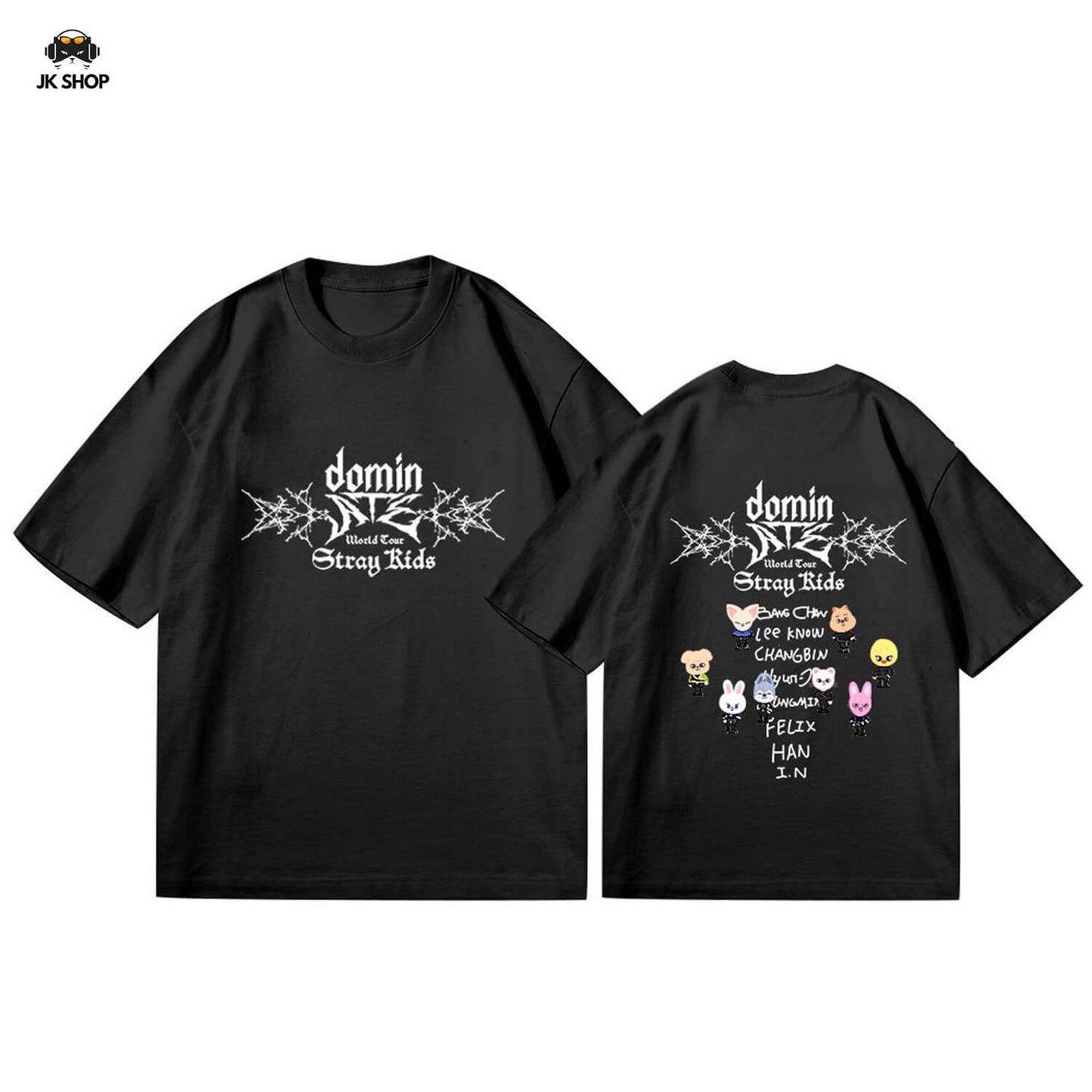 StrayKids dominATE Tour Pure Cotton T-Shirt