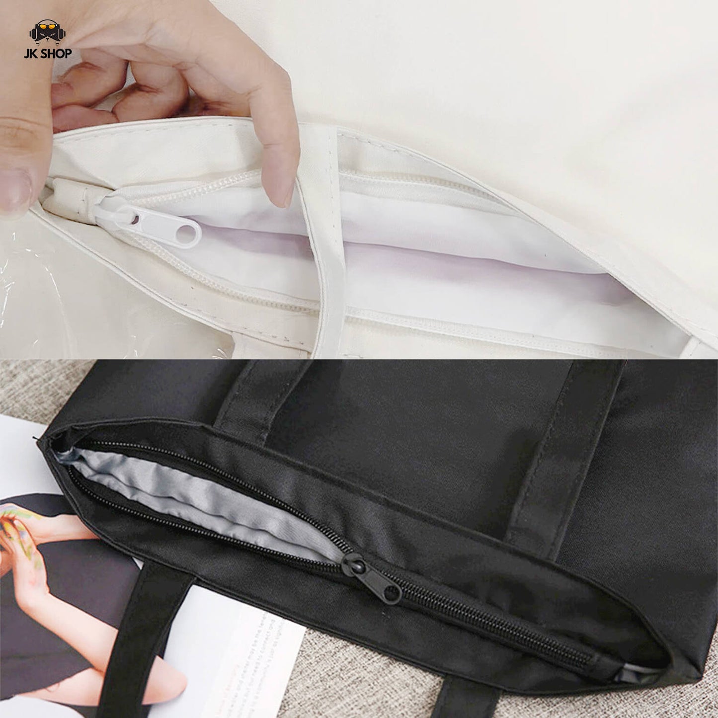 StrayKids Cartoon Totebag
