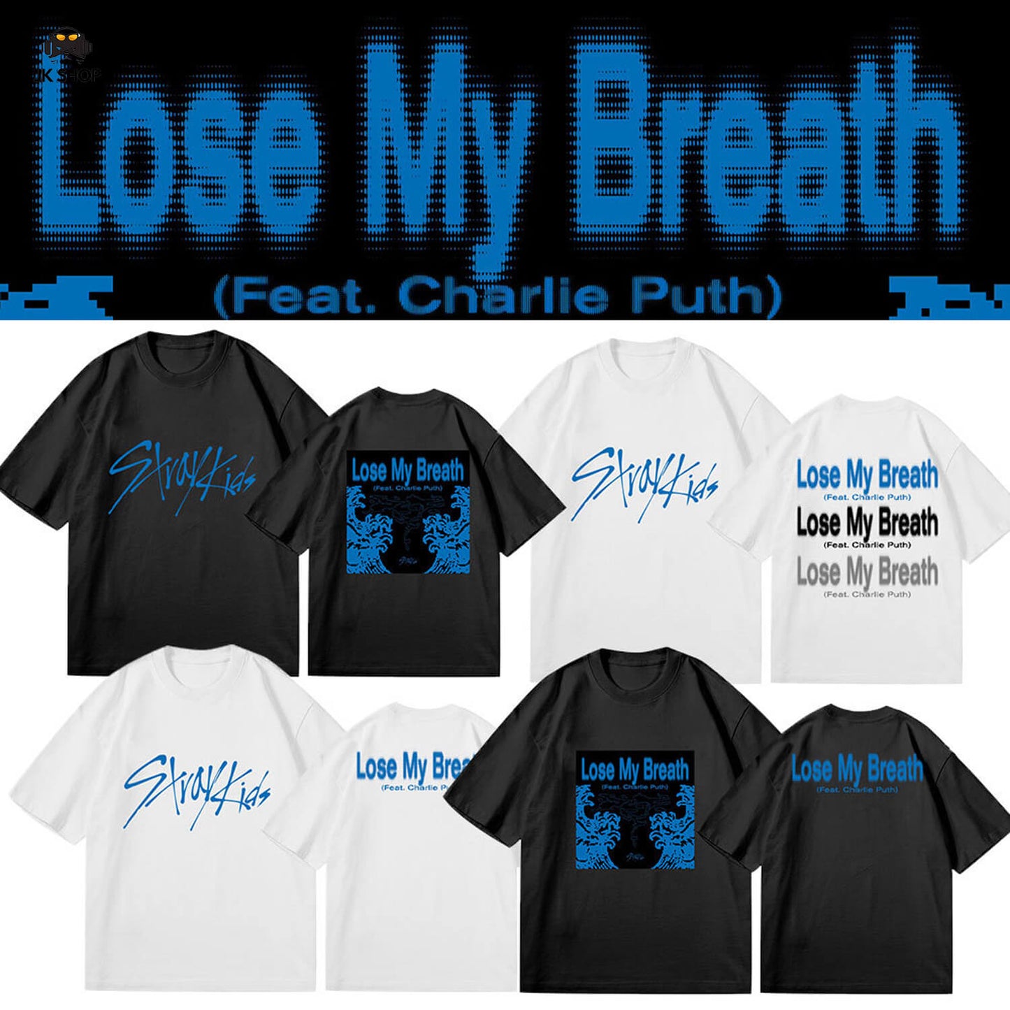 STAY Lose My Breath Cotton T-Shirt Collection 1