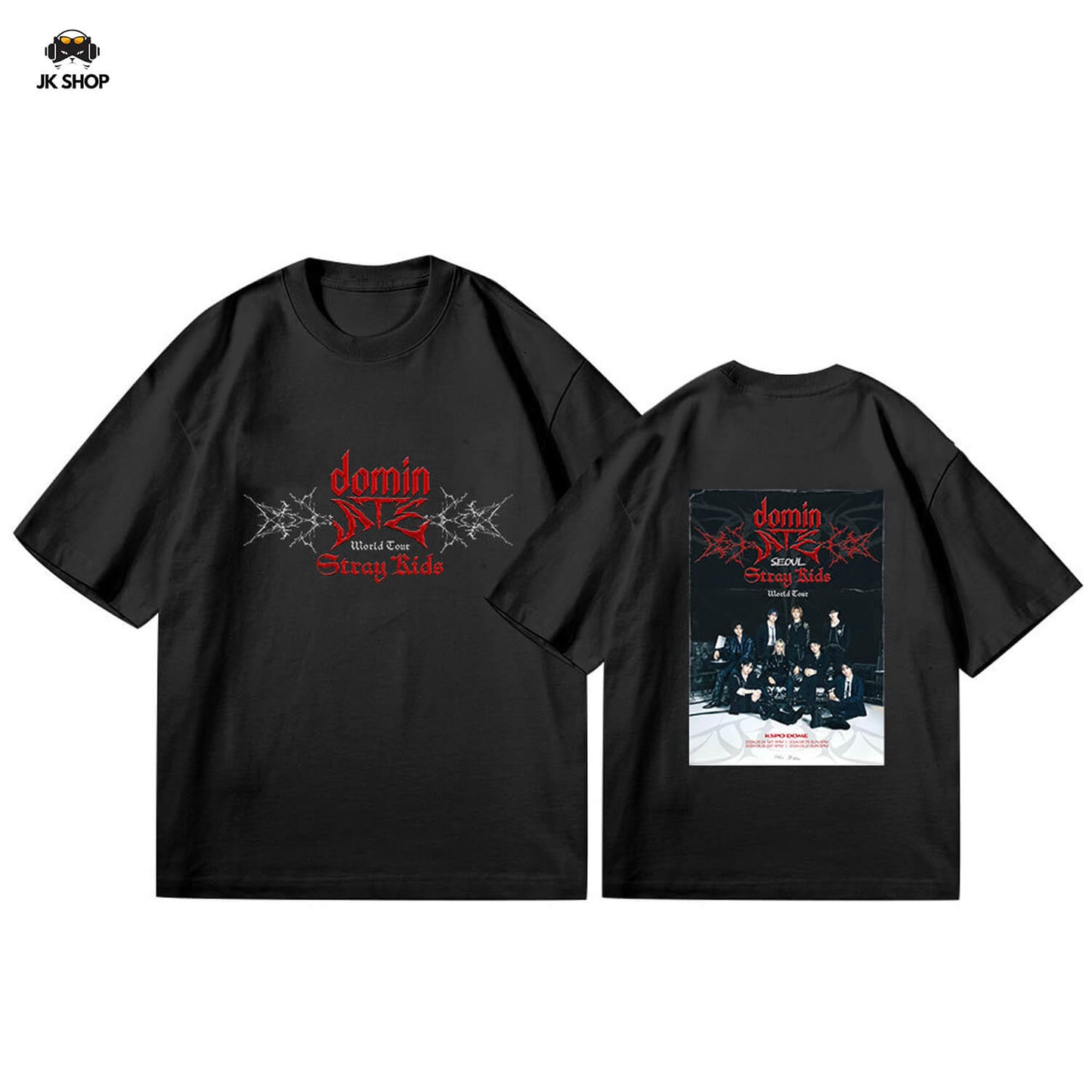 StrayKids dominATE Tour Pure Cotton T-Shirt
