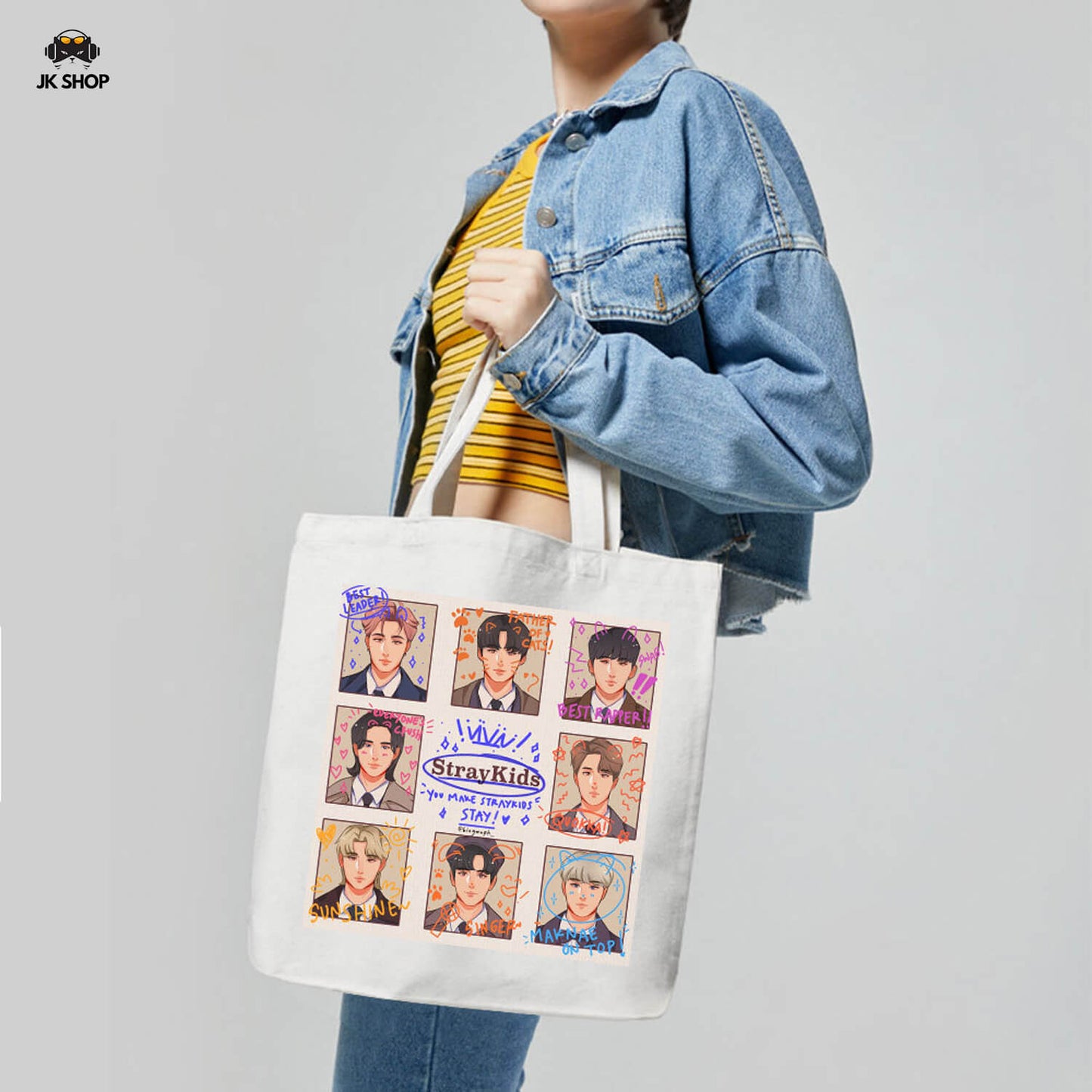 StrayKids Skzoo totebag
