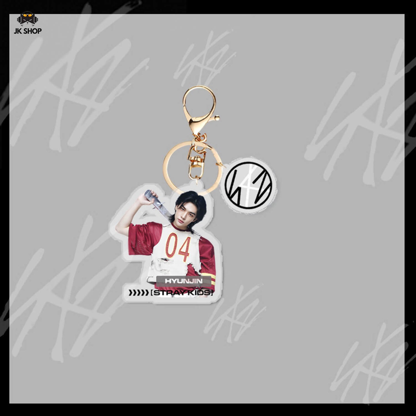 SK Social Path Acrylic Keychain