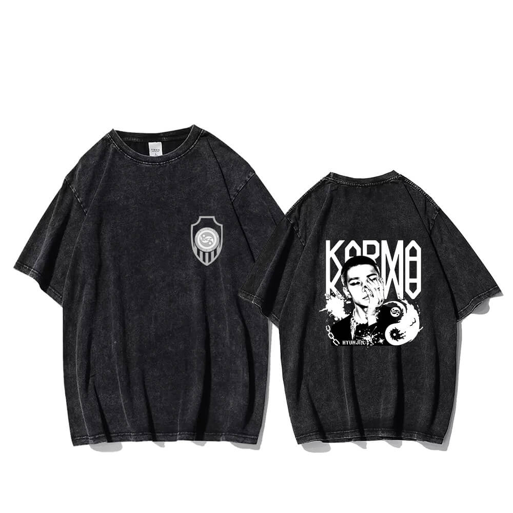 SK KARMA Tour OT8 Vintage Washed T-Shirt OT8 Collection