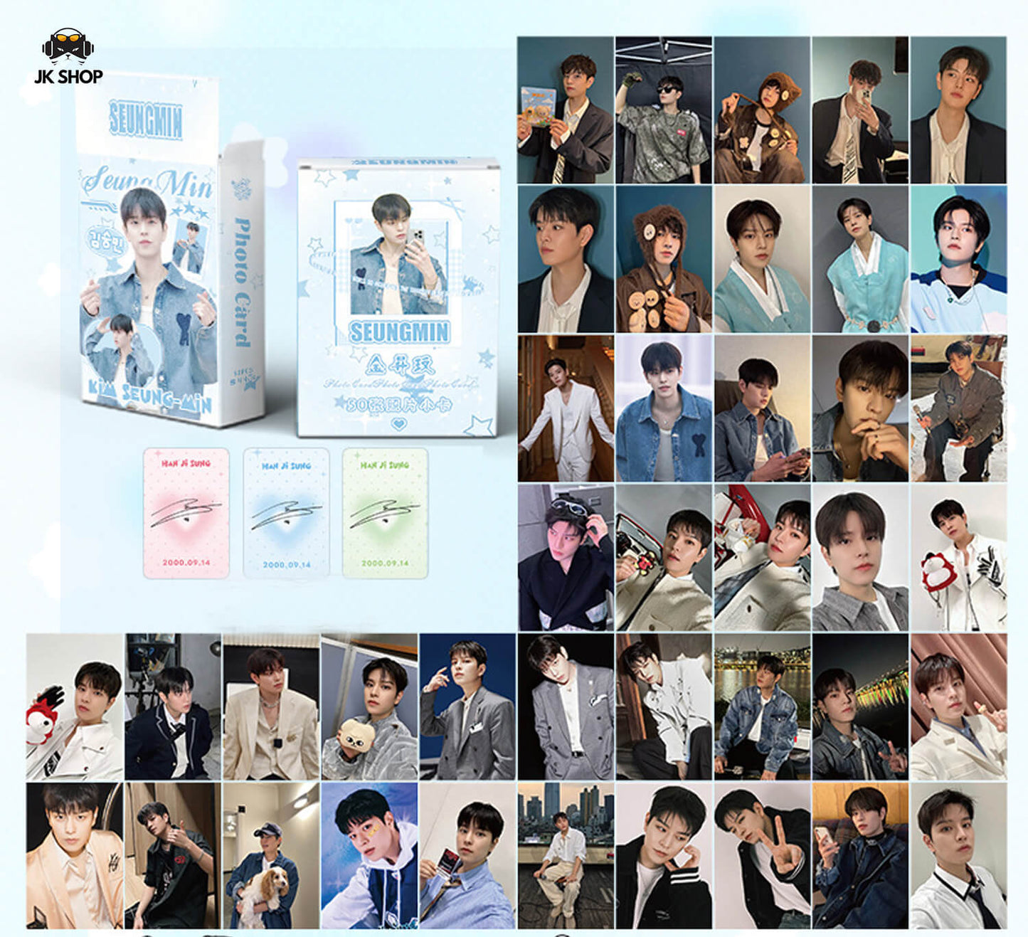 Straykids Holographic Card Collection<New Comer OT8>