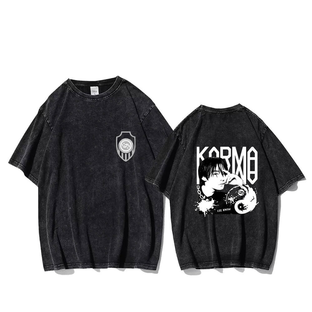 SK KARMA Tour OT8 Vintage Washed T-Shirt OT8 Collection