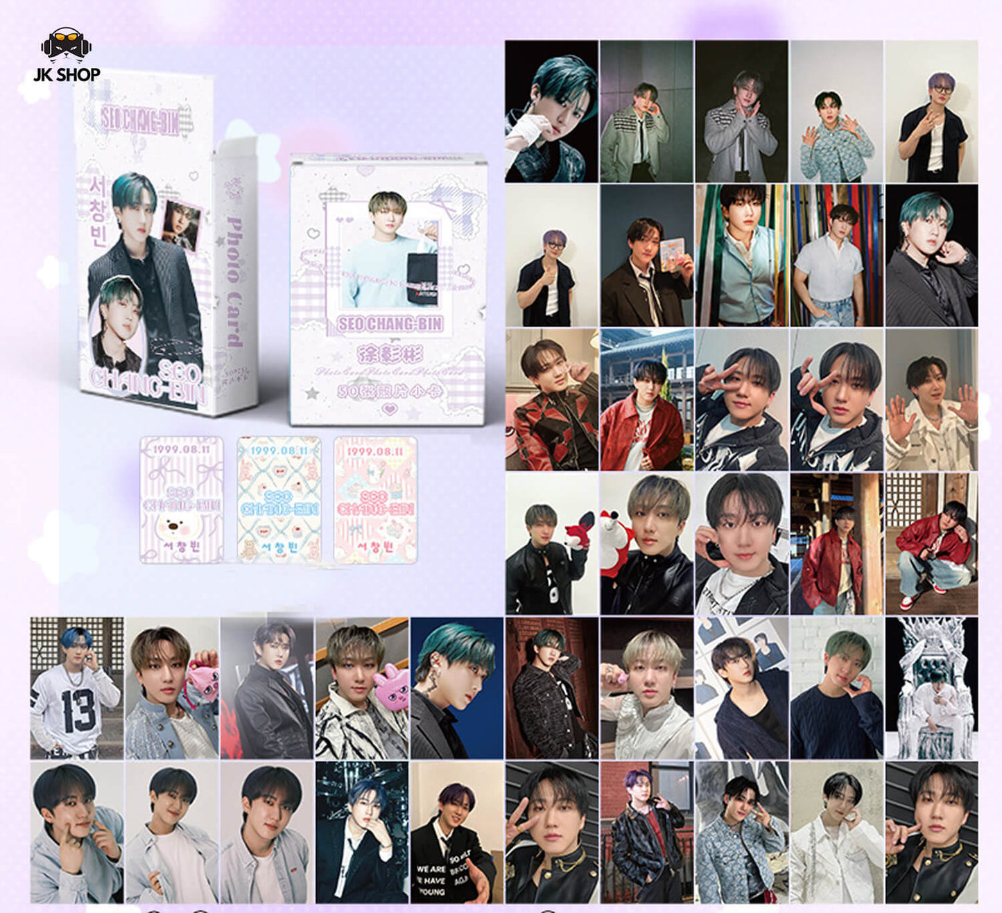 Straykids Holographic Card Collection<New Comer OT8>