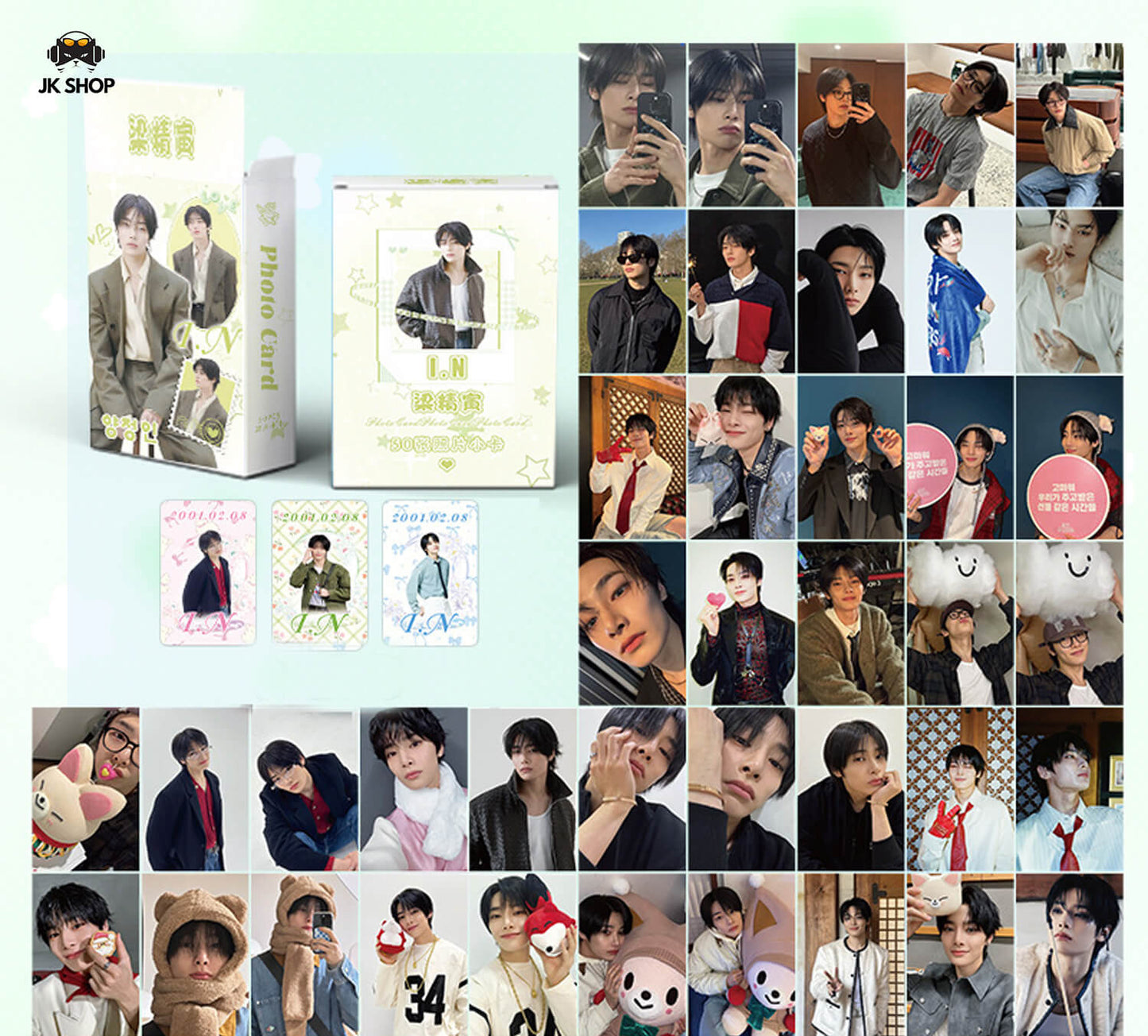 Straykids Holographic Card Collection<New Comer OT8>