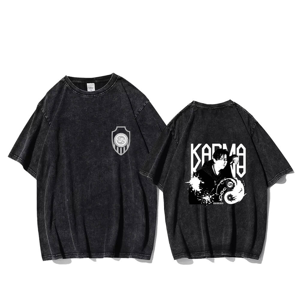 SK KARMA Tour OT8 Vintage Washed T-Shirt OT8 Collection