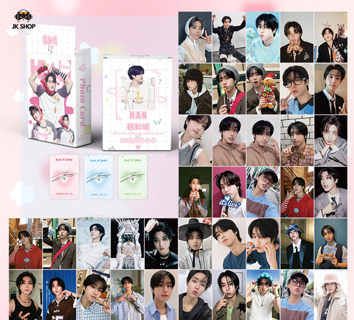 Straykids Holographic Card Collection<New Comer OT8>