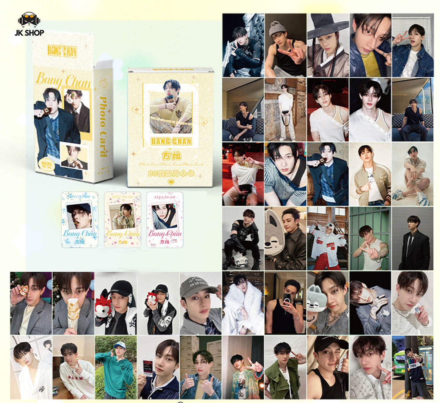 Straykids Holographic Card Collection<New Comer OT8>