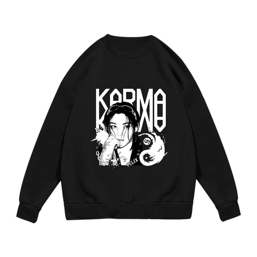 SK KARMA OT8 bias Hoodless Hoodie Collection