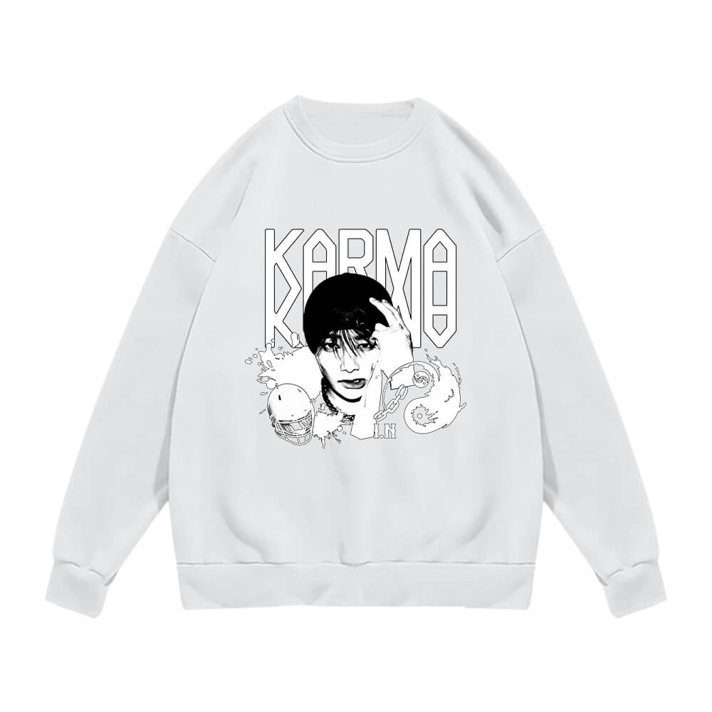 SK KARMA OT8 bias Hoodless Hoodie Collection
