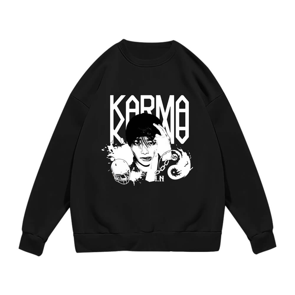 SK KARMA OT8 bias Hoodless Hoodie Collection