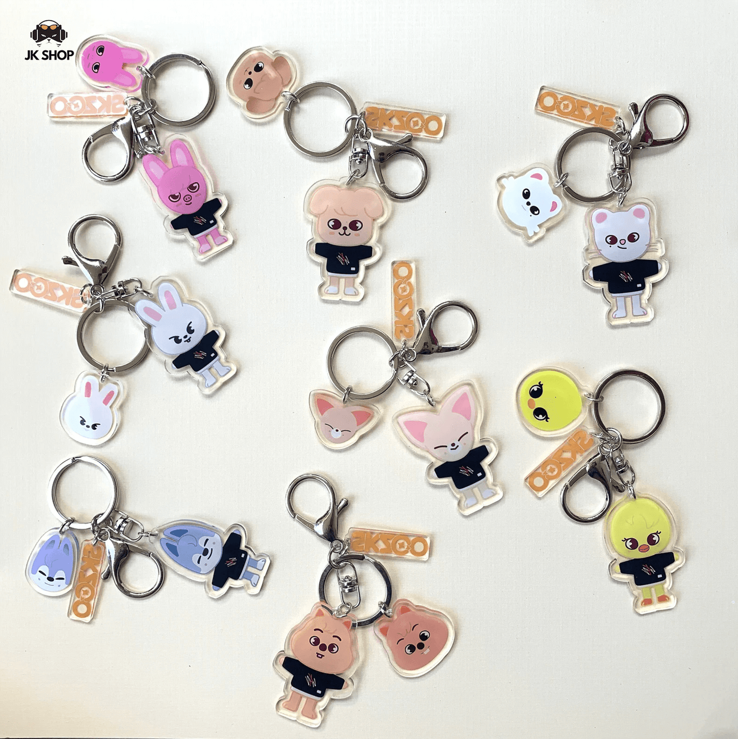SKZOO Acrylic Charm Keychain