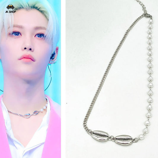 SK Felix Pearl&Shell Necklaces