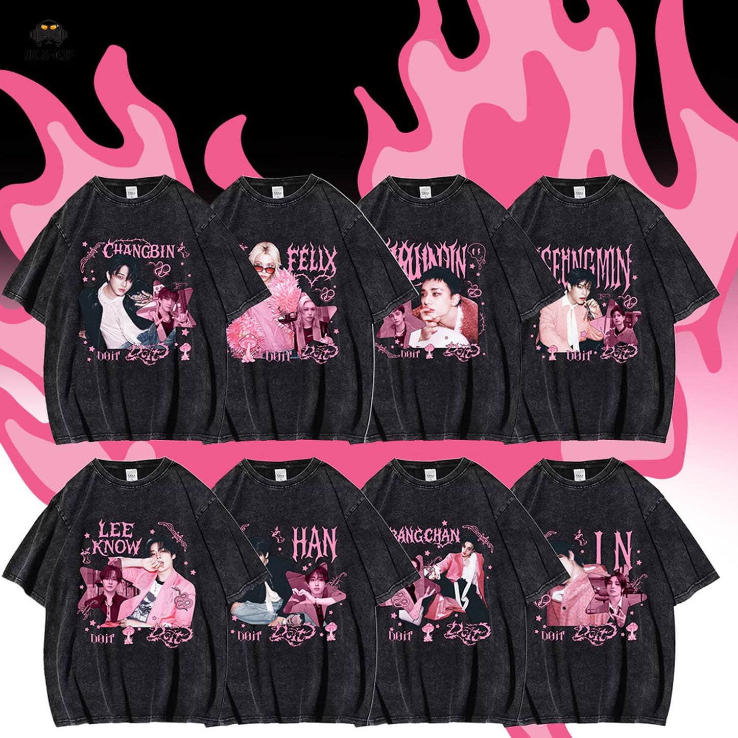 SK Do it Vintage Washed T-Shirt OT8 Collection