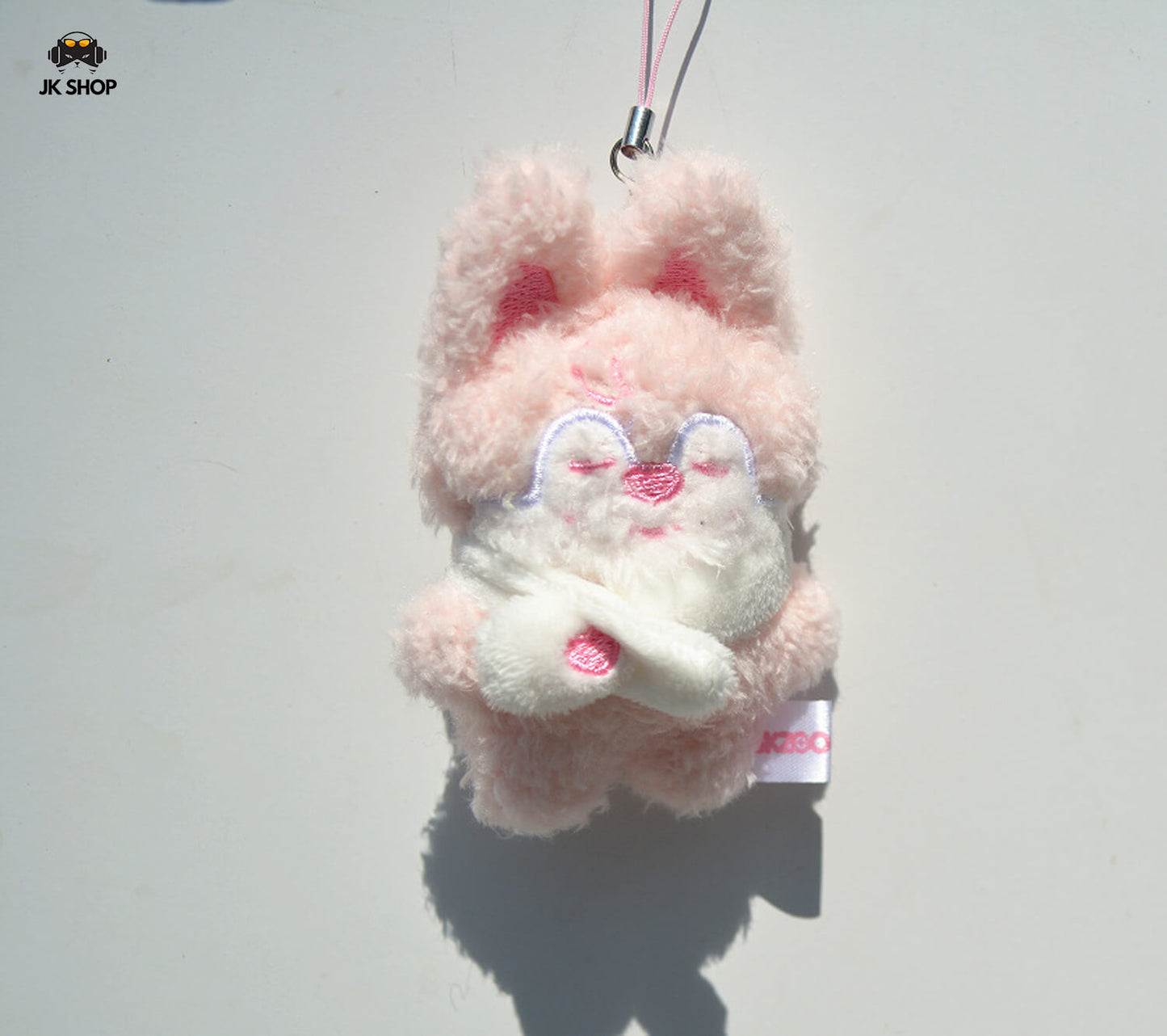 SK pink mini Scarf Plushies