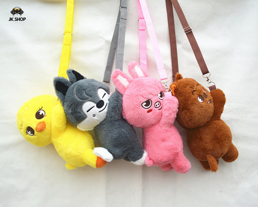 SK Teddybear Plush Bag