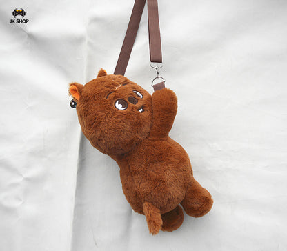 SK Teddybear Plush Bag