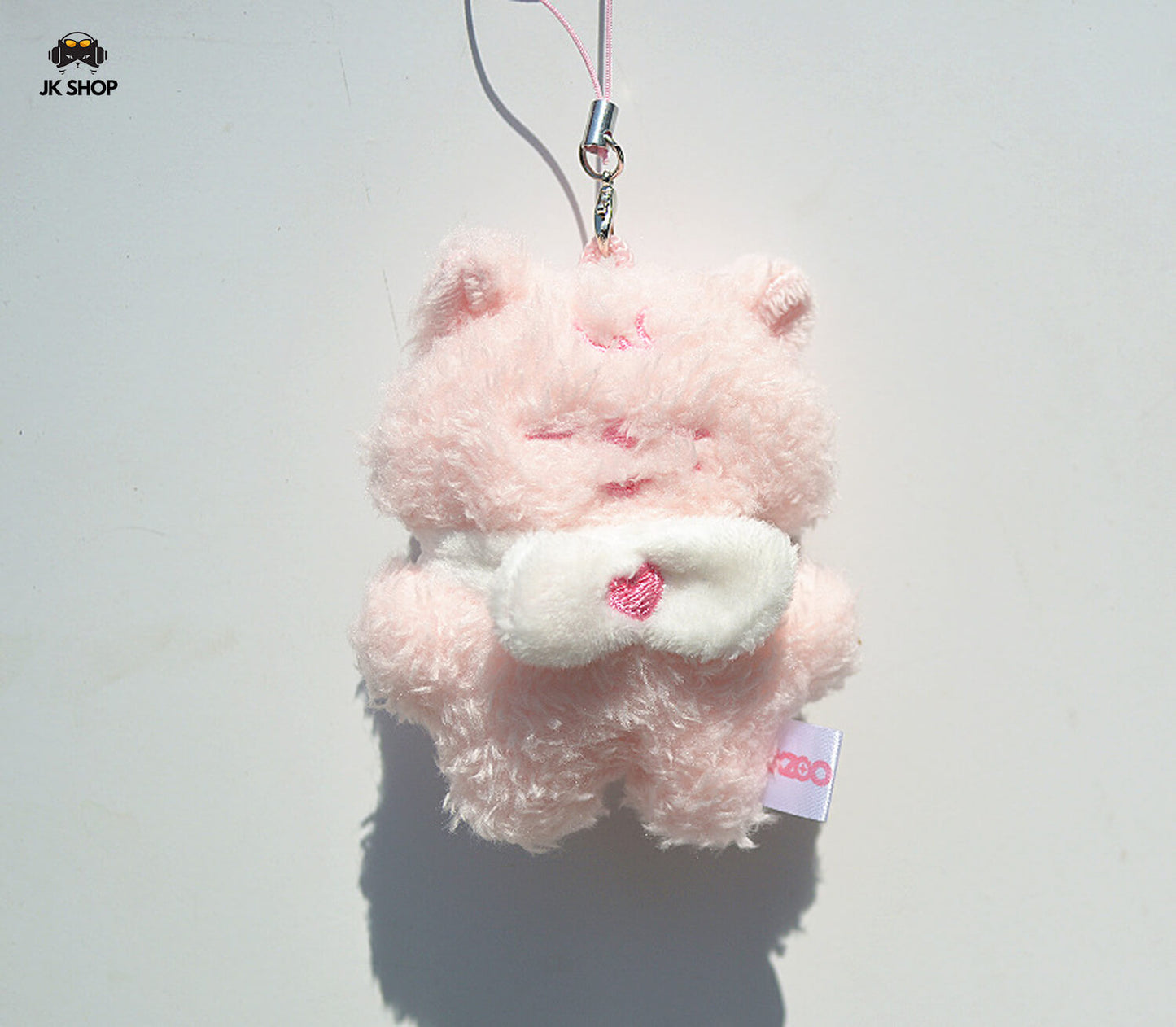 SK pink mini Scarf Plushies