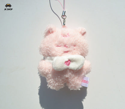 SK pink mini Scarf Plushies