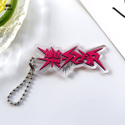 StrayKids RockStar Album Keychain