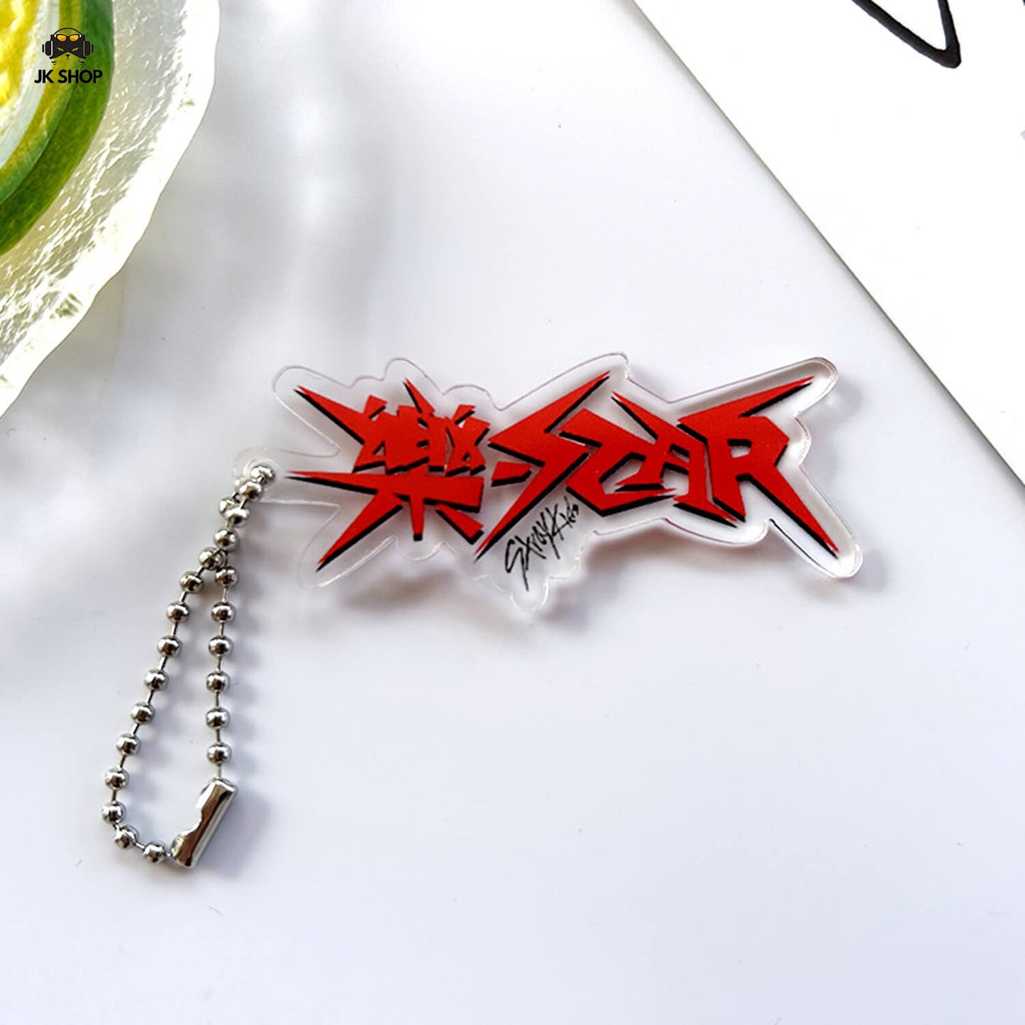 StrayKids RockStar Album Keychain