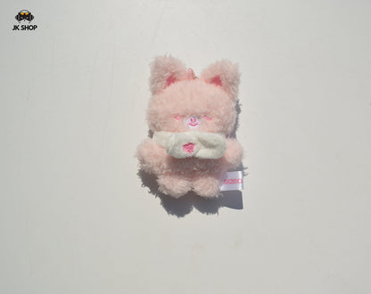 SK pink mini Scarf Plushies