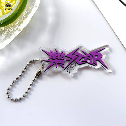 StrayKids RockStar Album Keychain