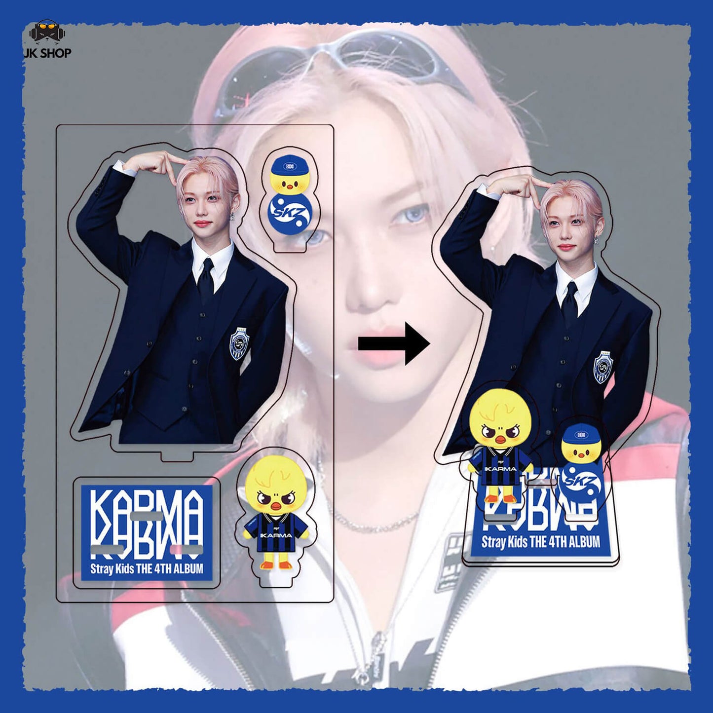 SK KARMA Acrylic Stand