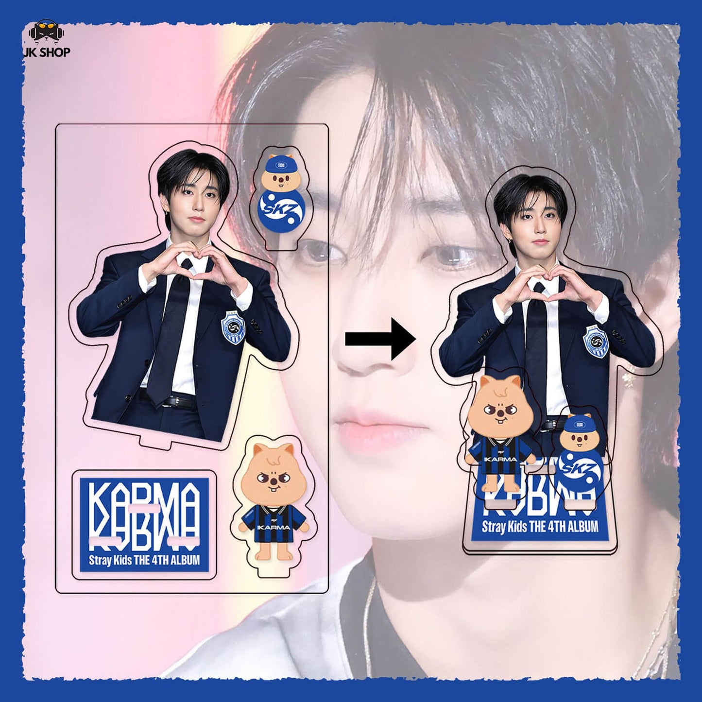 SK KARMA Acrylic Stand