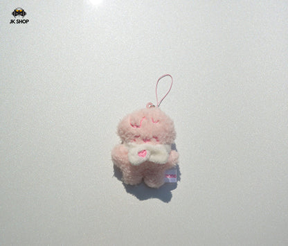 SK pink mini Scarf Plushies