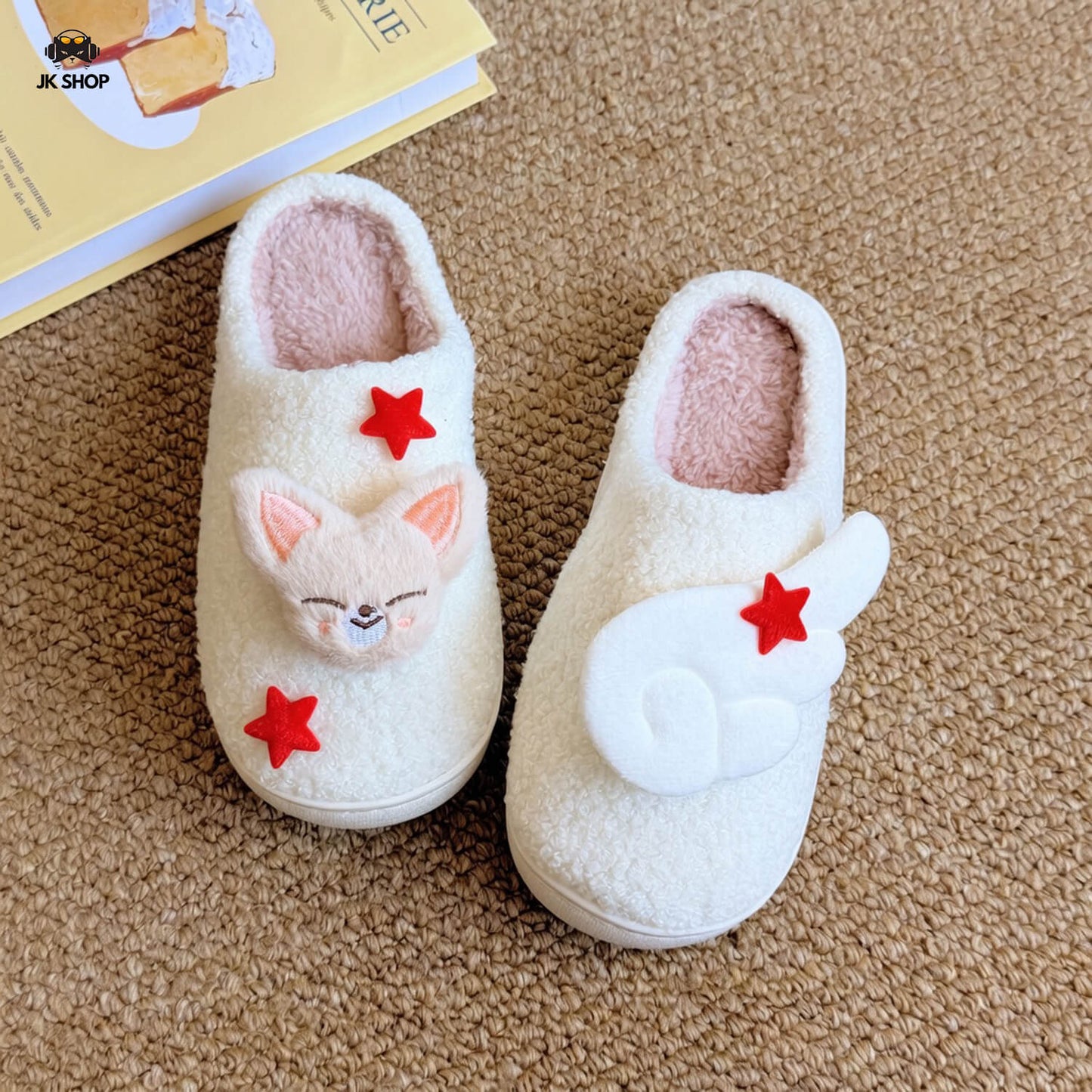 SK Plush House Slippers