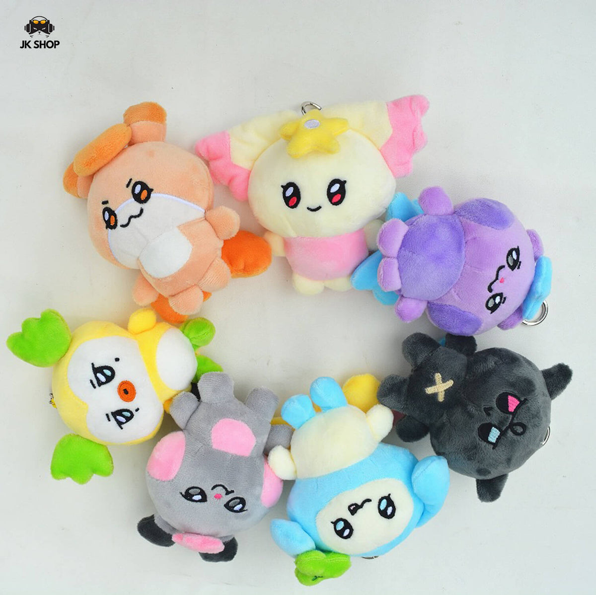 Ateez aniteez Plushies Cute Keychain